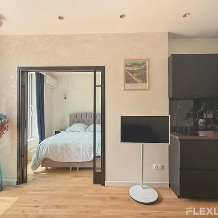 Bright With Garden Close To The Metro Apartment