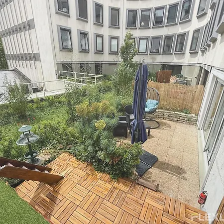 Bright With Garden Close To The Metro